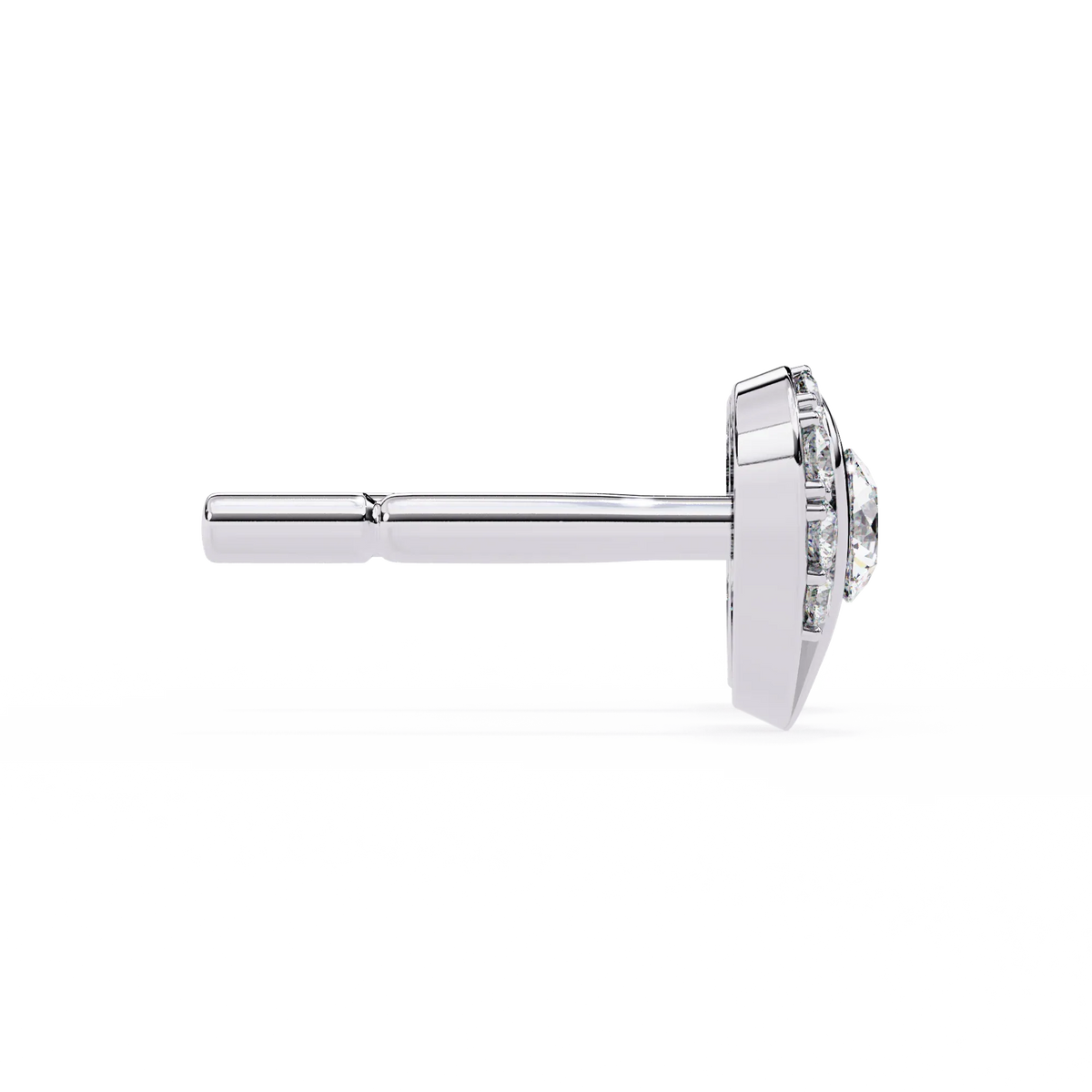 Radiant Heart Halo Lab Grown Diamond Studs - Ophiratbf