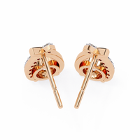 Celeste Bypass Solitaire Lab Grown Diamond Studs - Ophiratbf