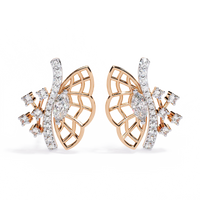 Papillon Marquise Lab Grown Diamond Butterfly Studs - Ophiratbf