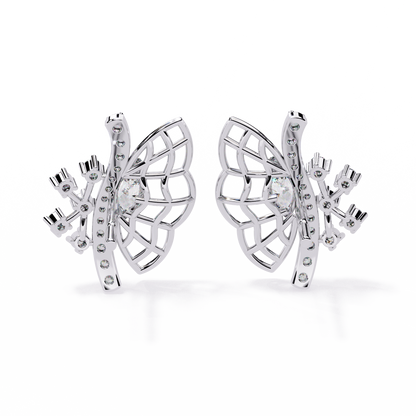 Papillon Marquise Lab Grown Diamond Butterfly Studs