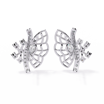 Papillon Marquise Lab Grown Diamond Butterfly Studs