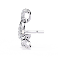 Trinity Swirl Cluster Lab Grown Diamond Studs - Ophiratbf