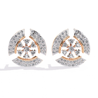 Nova Dome Cluster Lab Grown Diamond Studs - Ophiratbf