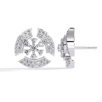 Nova Dome Cluster Lab Grown Diamond Studs - Ophiratbf