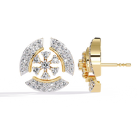 Nova Dome Cluster Lab Grown Diamond Studs - Ophiratbf