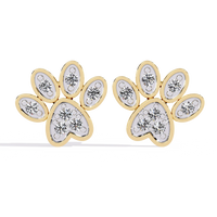 Paw Promise Lab Grown Diamond Studs - Ophiratbf