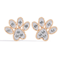 Paw Promise Lab Grown Diamond Studs - Ophiratbf