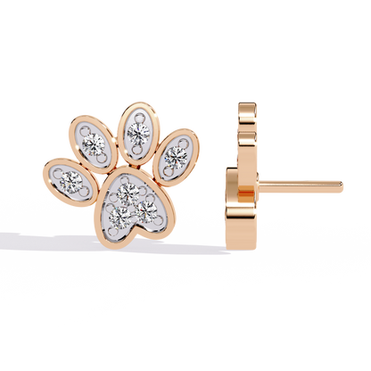 Paw Promise Lab Grown Diamond Studs