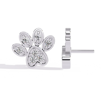 Paw Promise Lab Grown Diamond Studs - Ophiratbf