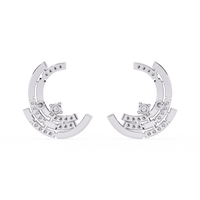 Arcitect Crescent Lab Grown Diamond Studs - Ophiratbf