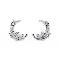 Arcitect Crescent Lab Grown Diamond Studs - Ophiratbf