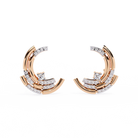 Arcitect Crescent Lab Grown Diamond Studs - Ophiratbf