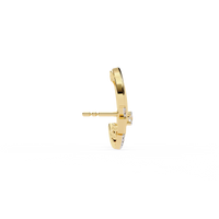 Arcitect Crescent Lab Grown Diamond Studs - Ophiratbf