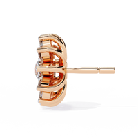 Solara Marquise Floral Cluster Lab Grown Diamond Studs - Ophiratbf