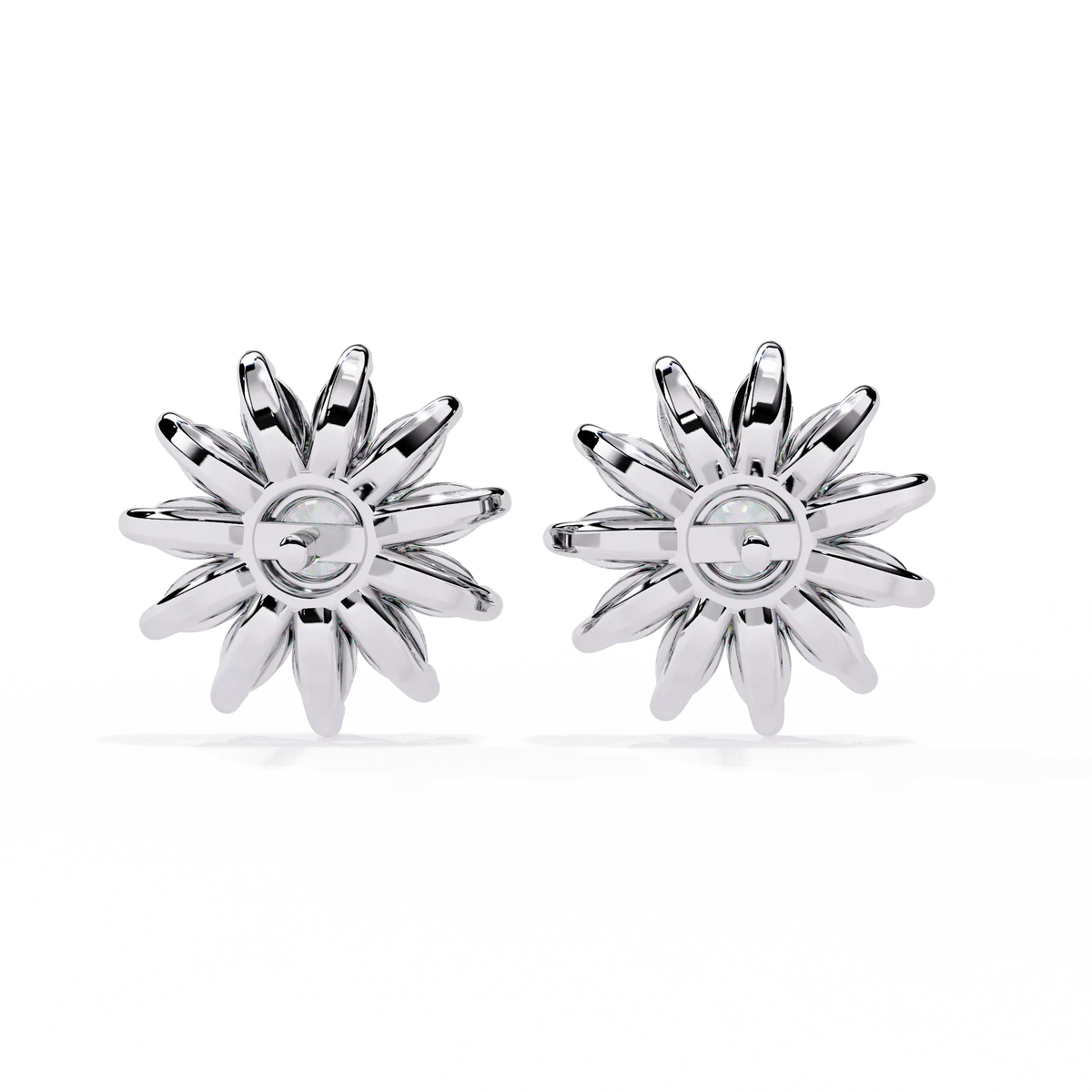 Solara Marquise Floral Cluster Lab Grown Diamond Studs - Ophiratbf