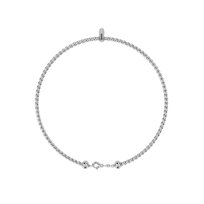 Twist Charm Lab Grown Diamond Bracelet