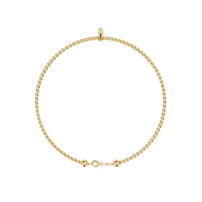 Twist Charm Lab Grown Diamond Bracelet
