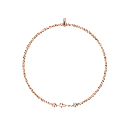 Twist Charm Lab Grown Diamond Bracelet