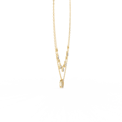 Eclipse Harmony Celestial Lab Grown Diamond Necklace
