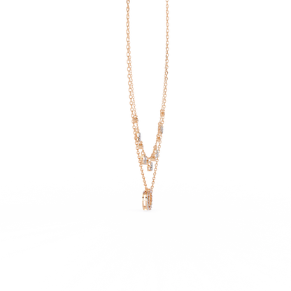 Eclipse Harmony Celestial Lab Grown Diamond Necklace