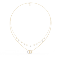 Eclipse Harmony Celestial Lab Grown Diamond Necklace - Ophiratbf