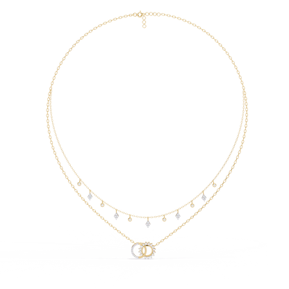 Eclipse Harmony Celestial Lab Grown Diamond Necklace