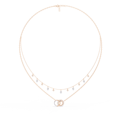 Eclipse Harmony Celestial Lab Grown Diamond Necklace