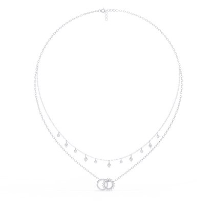 Eclipse Harmony Celestial Lab Grown Diamond Necklace