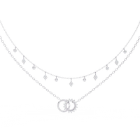 Eclipse Harmony Celestial Lab Grown Diamond Necklace - Ophiratbf