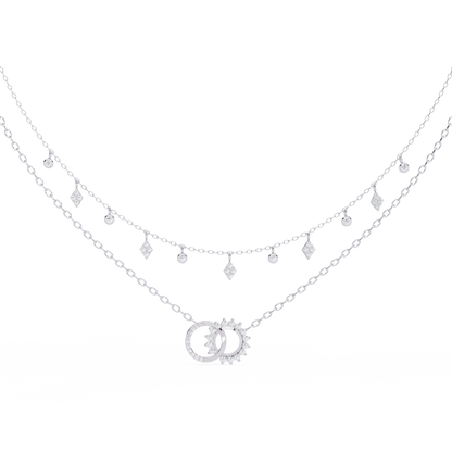 Eclipse Harmony Celestial Lab Grown Diamond Necklace
