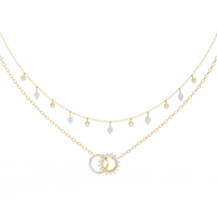 Eclipse Harmony Celestial Lab Grown Diamond Necklace - Ophiratbf