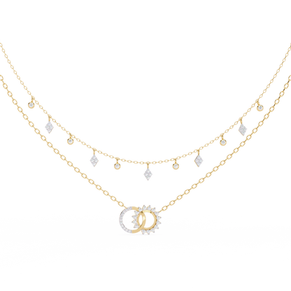 Eclipse Harmony Celestial Lab Grown Diamond Necklace