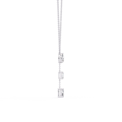Trio Forma Drop Lab Grown Diamond Necklace
