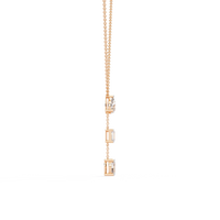 Trio Forma Drop Lab Grown Diamond Necklace - Ophiratbf