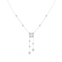 Solitaire Dazzle Drop Lab Grown Diamond Necklace - Ophiratbf