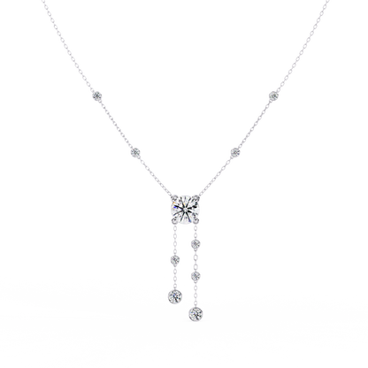 Solitaire Dazzle Drop Lab Grown Diamond Necklace