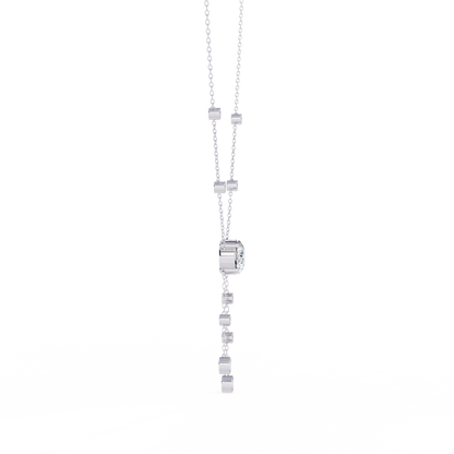 Solitaire Dazzle Drop Lab Grown Diamond Necklace
