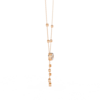 Solitaire Dazzle Drop Lab Grown Diamond Necklace - Ophiratbf