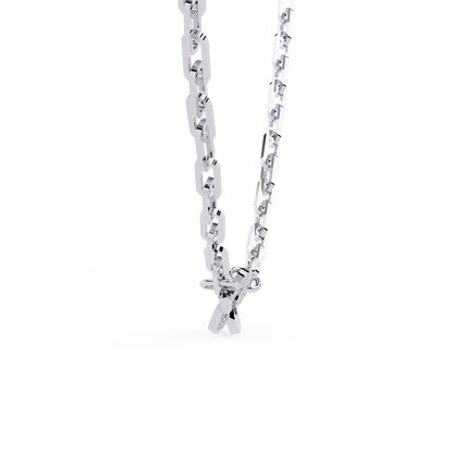 Lock & Link Chic Lab Grown Diamond Necklace