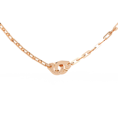 Lock & Link Chic Lab Grown Diamond Necklace