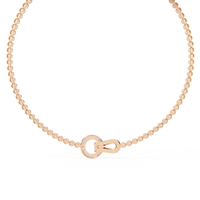 Paragon Pave Lock Tennis Lab Grown Diamond Necklace - Ophiratbf