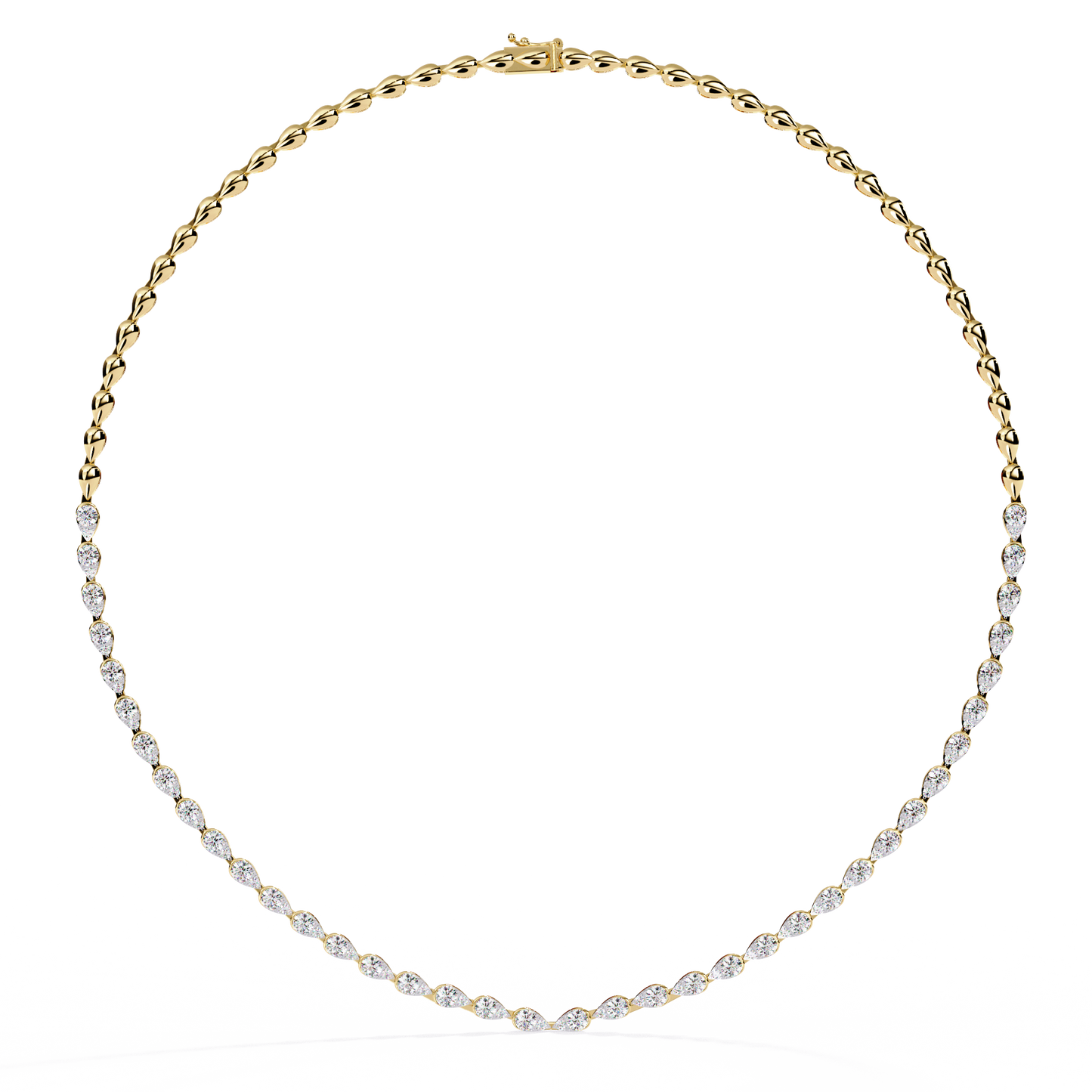 twista tennis lab grown diamond necklace
