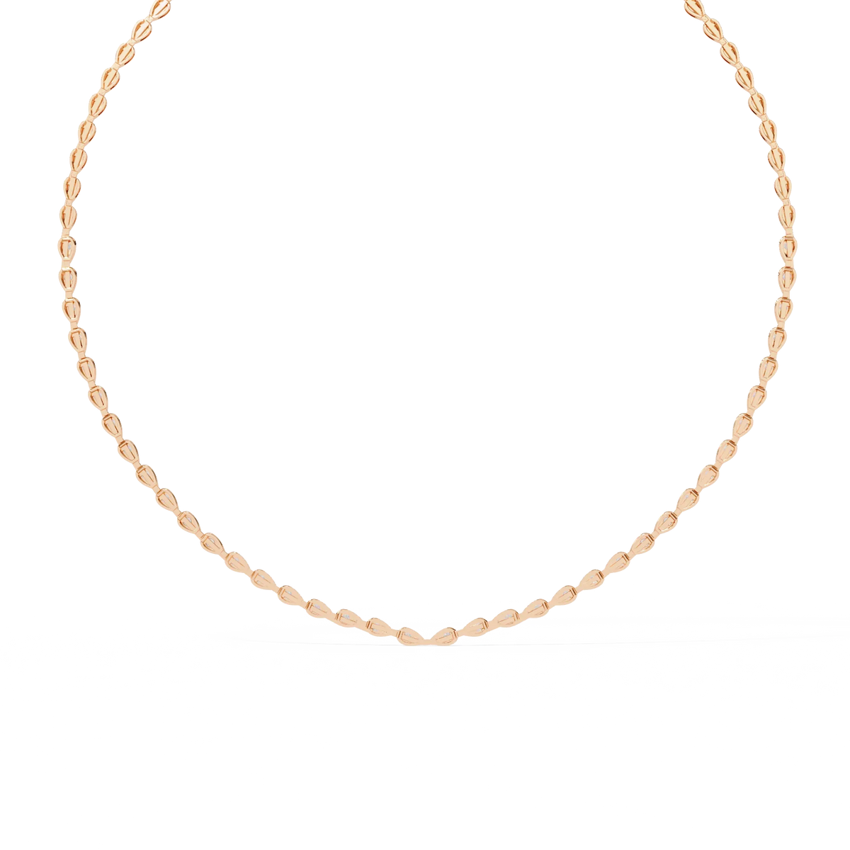 Twista Tennis Lab Grown Diamond Necklace - Ophiratbf