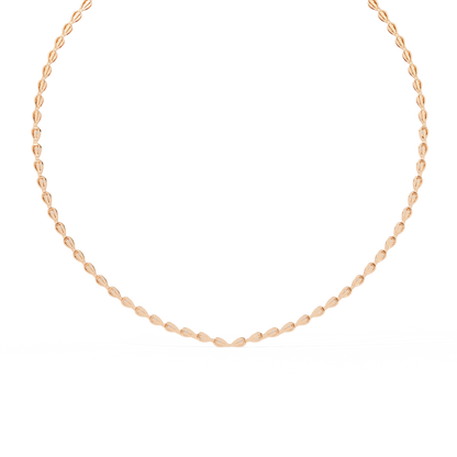 Twista Tennis Lab Grown Diamond Necklace