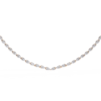 Twista Tennis Lab Grown Diamond Necklace - Ophiratbf