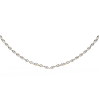 Twista Tennis Lab Grown Diamond Necklace - Ophiratbf