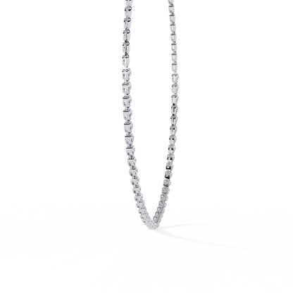 Twista Tennis Lab Grown Diamond Necklace