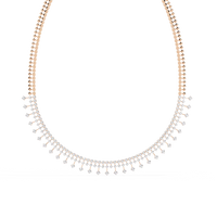Regal Prism Princess Fringe Lab Grown Diamond Necklace - Ophiratbf