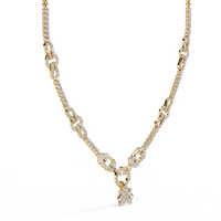 Regal Prism Princess Fringe Lab Grown Diamond Necklace - Ophiratbf