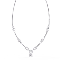 Regal Prism Princess Fringe Lab Grown Diamond Necklace - Ophiratbf